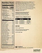 Nutrient Survival Essentials Vitamin Powdered Milk,Vitamin Butter Powder, Powdered Eggs Blend, Freeze Dried Prepper Supplies & Emergency Food Supply, Shelf Stable Up to 25 Years - Image 5